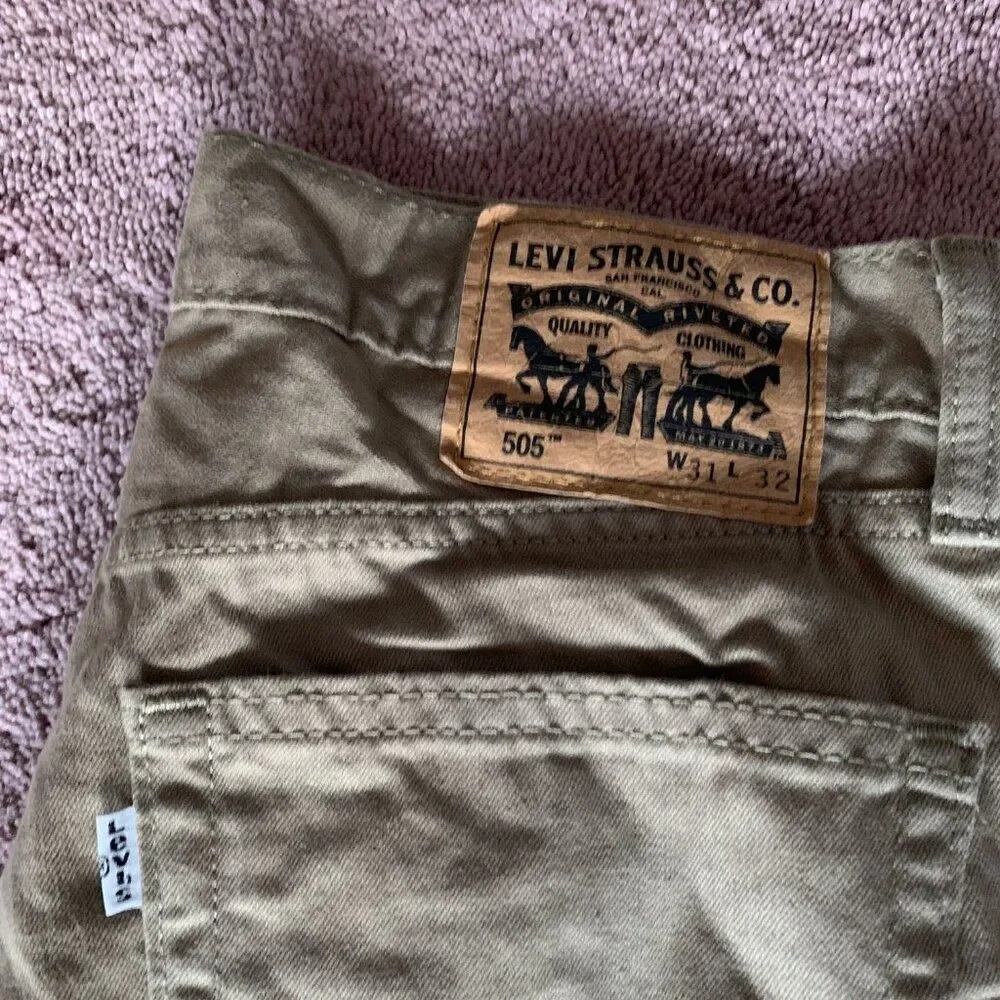 Vintage Levi's‎ 505 Tan Jeans